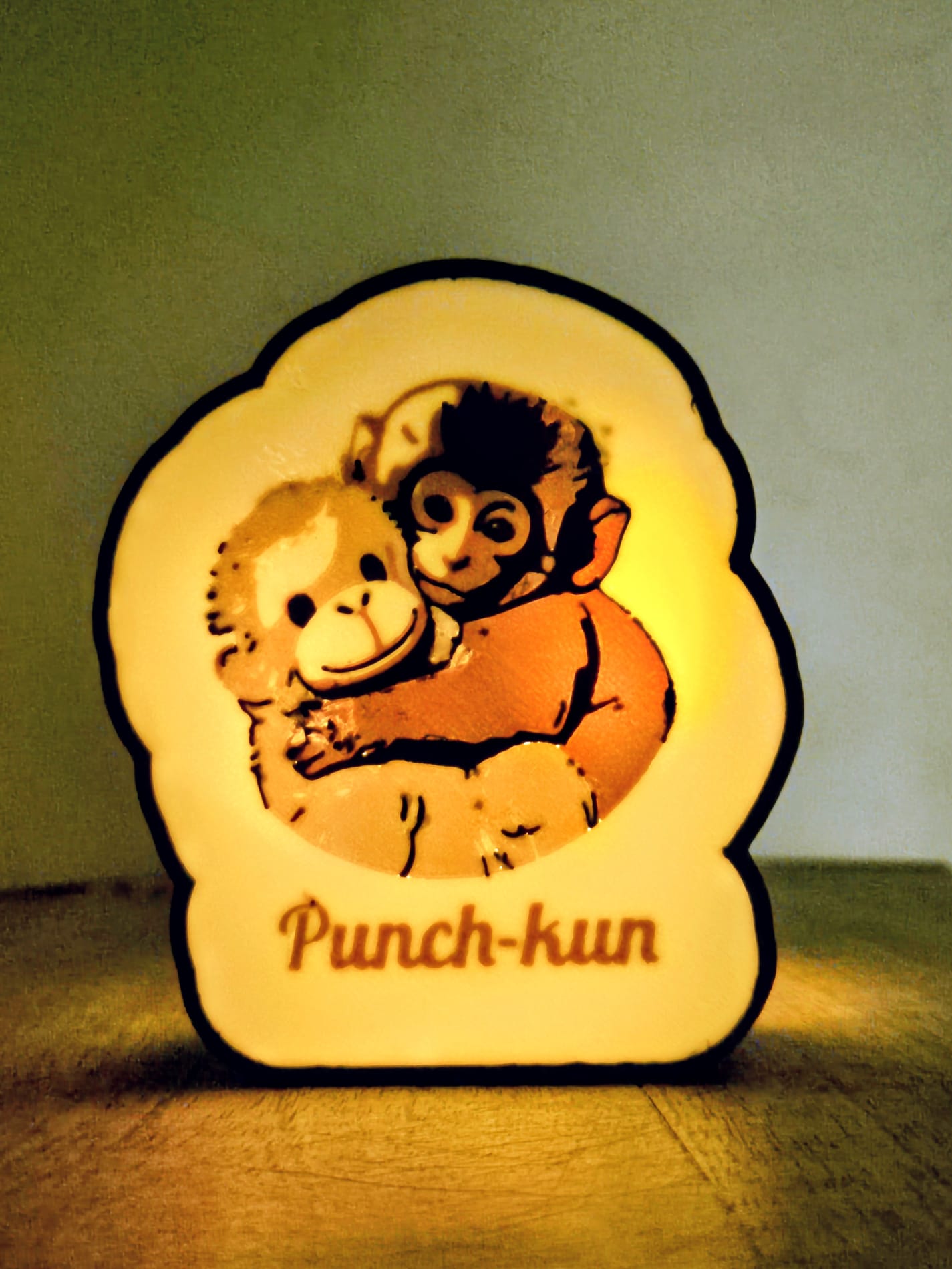 Punch the Monkey - Table Light Box
